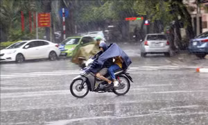 Thời tiết 14/9: Bắc Bộ, Tây Nguyên và Nam Bộ có mưa dông