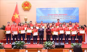 Hà Nội: Khen thưởng các thành tích xuất sắc tại SEA Games 33