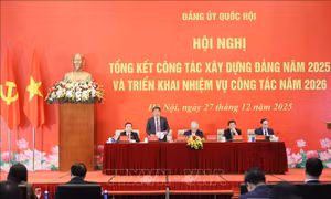 Đảng bộ Quốc hội đoàn kết, chủ động, nỗ lực hoàn thành xuất sắc nhiệm vụ