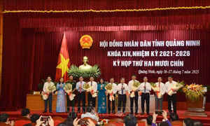 Phê chuẩn 2 Phó Chủ tịch UBND tỉnh Quảng Ninh