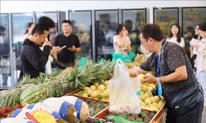 Trái cây Việt ngày càng phủ sóng thị trường Trung Quốc