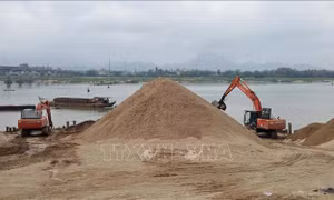 Gỡ khó cho hoạt động quản lý, khai thác các mỏ cát làm vật liệu xây dựng