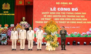 Xây dựng 'bộ não kỹ thuật, công nghệ' giúp bảo vệ an ninh, trật tự