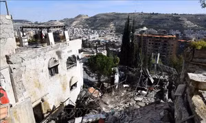Israel tấn công trụ sở quân đội Syria ở thủ đô Damascus