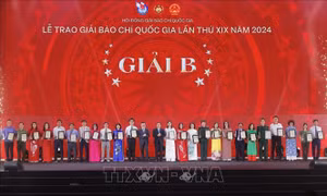 Lễ trao Giải Báo chí Quốc gia lần thứ 19 - năm 2024: Trao giải B cho các tác giả