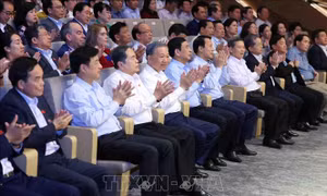 Tổng Bí thư, Chủ tịch nước Tô Lâm dự chương trình nghệ thuật 'Tổ quốc trong tim'