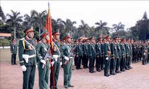 Chiến sĩ mới trưởng thành sau 3 tháng huấn luyện