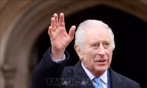 Lễ rước quân kỳ mừng sinh nhật Vua Charles III của Anh