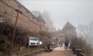 Lâu đài Haut-Koenigsbourg - vẻ đẹp hùng vĩ giữa mùa đông Alsace