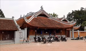Tháo gỡ vướng mắc để dự án tu bổ đình Hữu Bằng phát huy giá trị