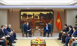 Thủ tướng Chính phủ Phạm Minh Chính làm việc với Đại sứ Nga tại Việt Nam