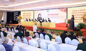Ông Thân Đức Nam giữ chức Chủ tịch Hội Cựu Thanh niên xung phong Việt Nam
