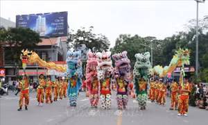 Hải Phòng: Hàng nghìn người diễu hành tôn vinh giá trị nghệ thuật truyền thống