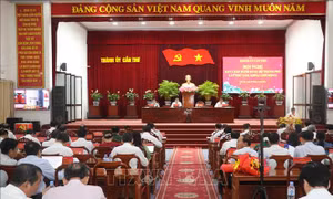 Rà soát, sắp xếp đội ngũ cán bộ sau bầu cử bảo đảm phù hợp, đáp ứng yêu cầu nhiệm vụ