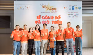 Xác lập kỷ lục số người mặc áo Cờ đỏ Sao vàng nhiều nhất trong một giải marathon