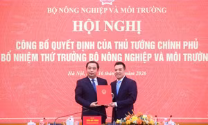 Bổ nhiệm Thứ trưởng Bộ Nông nghiệp và Môi trường