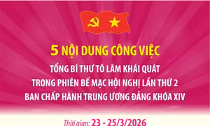 Bài phát biểu bế mạc của Tổng Bí thư Tô Lâm tại Hội nghị lần thứ hai Ban Chấp hành Trung ương Đảng khóa XIV