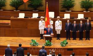 Điện và thư chúc mừng đồng chí Tô Lâm được bầu giữ chức Chủ tịch nước Cộng hòa xã hội chủ nghĩa Việt Nam 