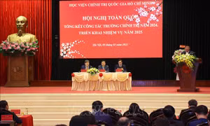 Xây dựng hệ thống trường Đảng trở thành 'địa chỉ đỏ' về đào tạo cán bộ
