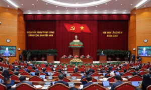 Thông cáo báo chí ngày làm việc thứ nhất Hội nghị Trung ương 15, khóa XIII