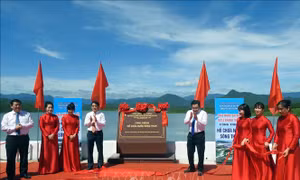 Đưa vào vận hành hồ chứa nước sông Than có dung tích chứa lớn thứ hai tại Nam Khánh Hòa