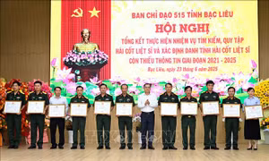 Bạc Liêu: Tổng kết thực hiện nhiệm vụ tìm kiếm quy tập hài cốt liệt sĩ