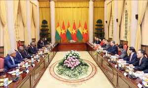 Tổng Bí thư, Chủ tịch nước Tô Lâm hội đàm với Tổng thống Guinea-Bissau 