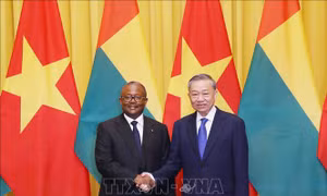 Tổng Bí thư, Chủ tịch nước Tô Lâm hội đàm với Tổng thống Cộng hòa Guinea-Bissau Umaro Sissoco Embaló