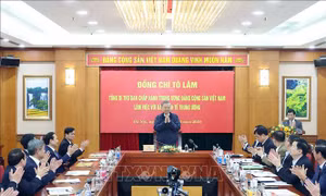 Tổng Bí thư Tô Lâm làm việc với Ban Kinh tế Trung ương