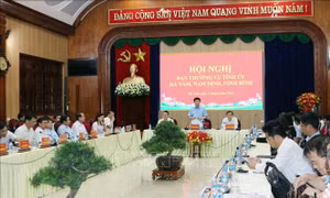 Ban Thường vụ Tỉnh ủy Hà Nam, Nam Định, Ninh Bình thông qua phương án nhân sự chủ chốt của tỉnh Ninh Bình mới