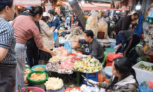 Thị trường hàng hóa 29 Tết ổn định, không khan hàng, sốt giá