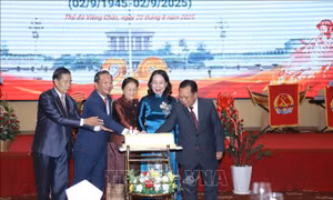 80 năm Quốc khánh: Thắm tình hữu nghị đặc biệt Việt - Lào