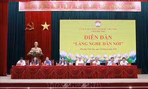 Phú Thọ: Lắng nghe dân để hoàn thiện chính sách sau hợp nhất ba tỉnh