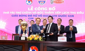 Công bố nhà tài trợ chính Giải bóng đá nữ vô địch U19 quốc gia 2025