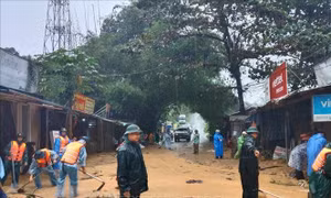 Thành lập Ban Chỉ huy tiền phương phòng, chống thiên tai và tìm kiếm cứu nạn tại Trà My