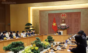 Phó Thủ tướng Thường trực Phạm Gia Túc làm việc với các doanh nghiệp Hoa Kỳ