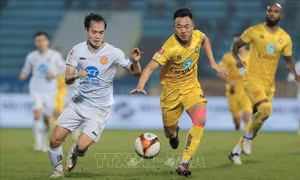 V.League: Thép Xanh Nam Định chia điểm trên sân nhà trước Thanh Hóa