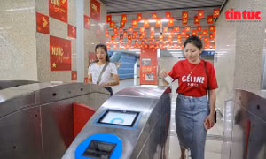 Thử nghiệm sử dụng vé tuần trên ứng dụng di động 'Hà Nội Metro'