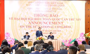 Thông báo về Đại hội Đảng tới các cơ quan đại diện ngoại giao nước ngoài, các tổ chức quốc tế tại Việt Nam