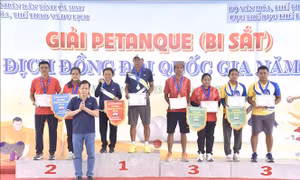 Trao thưởng Giải Bi sắt vô địch đồng đội quốc gia năm 2026