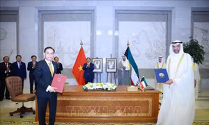 Thủ tướng Phạm Minh Chính hội đàm với Thủ tướng Kuwait: Nâng cấp quan hệ giữa Việt Nam và Kuwait lên Đối tác Chiến lược