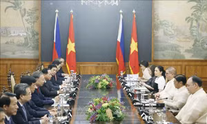 Tổng Bí thư, Chủ tịch nước Tô Lâm hội đàm với Tổng thống Philippines Ferdinand Romualdez Marcos Jr.