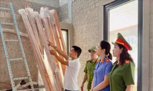 Truy bắt nhanh đối tượng trộm cắp tài sản tại công trình xây dựng