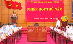 Tây Ninh hoàn tất các khâu chuẩn bị tại khu vực bỏ phiếu