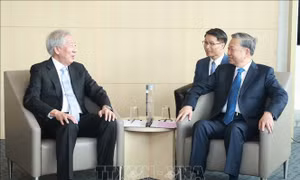 Tổng Bí thư Tô Lâm tiếp Bộ trưởng Cao cấp, Bộ trưởng Điều phối an ninh quốc gia Singapore