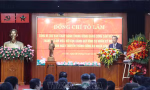 Tổng Bí thư Tô Lâm: Xây dựng lực lượng Cảnh sát hình sự làm chủ công nghệ