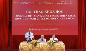 Công tác dư luận xã hội cần chuyển từ ứng phó sang chủ động kiến tạo