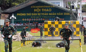 Phản ánh khả năng hiệp đồng và kỹ năng xử trí tình huống phòng thủ dân sự
