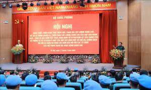 Quân đội xác định mục tiêu, lộ trình triển khai lực lượng gìn giữ hòa bình giai đoạn 2025 - 2030 