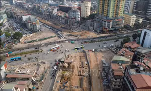 Hà Nội điều chỉnh giao thông nút giao La Thành - Nguyễn Chí Thanh